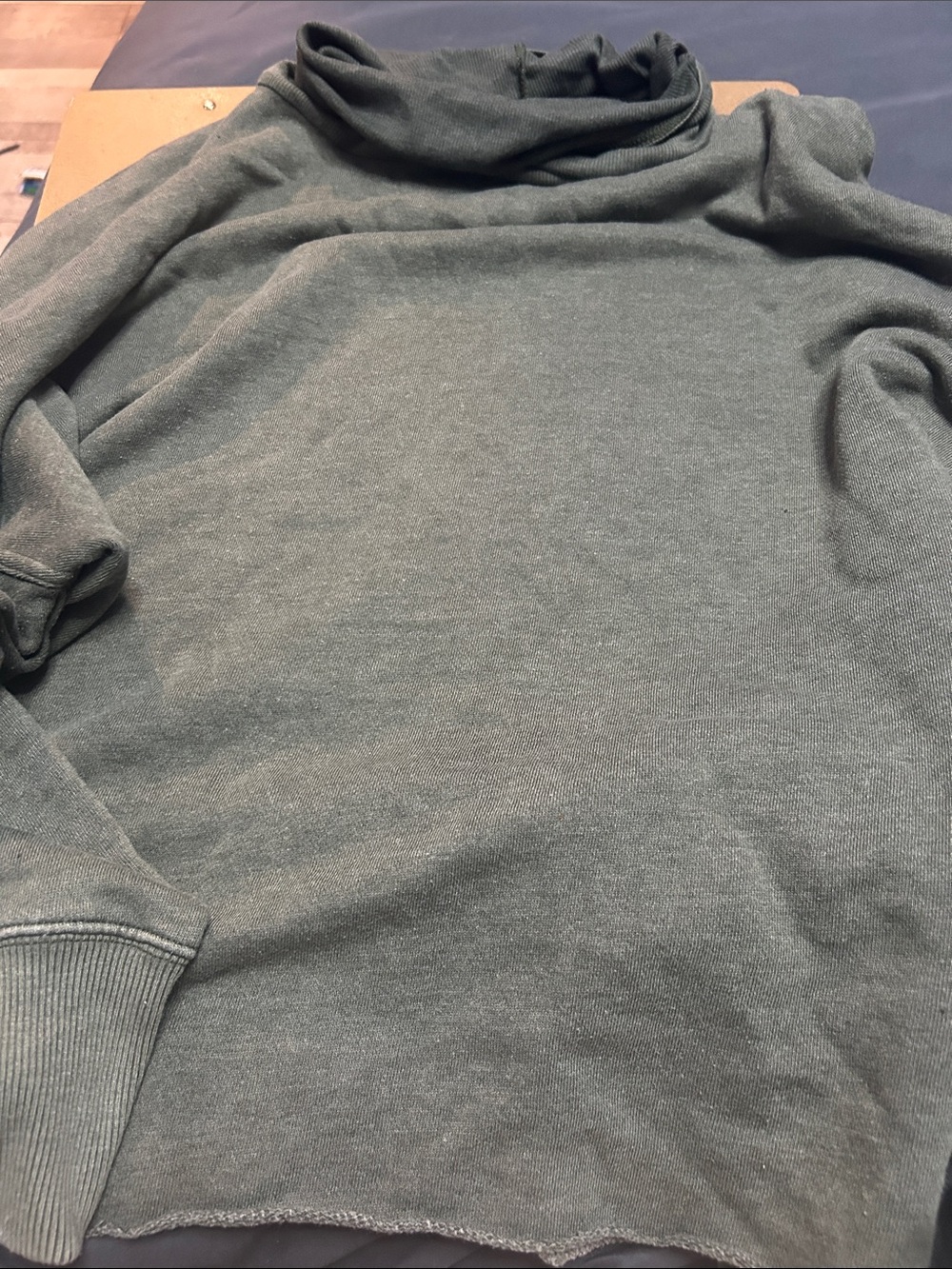 aerie Olive Green Turtleneck Sweatshirt